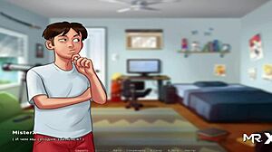 Szene#1 für Video: Livemrx's Summertime Saga: A Hot Bathroom Adventure