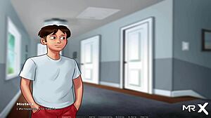 Szene#2 für Video: Livemrx's Summertime Saga: A Hot Bathroom Adventure