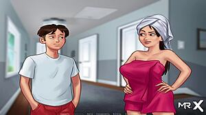 Szene#4 für Video: Livemrx's Summertime Saga: A Hot Bathroom Adventure