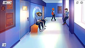 Szene#1 für Video: My sexy teacher awaits me in Academy 34 Overwatch: A young's tale