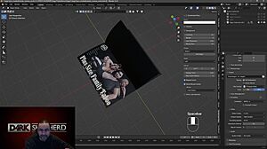 scéna#1 pre Video: Stage 1 walkthrough of D4Rkshepherd's introduction animation.3D cartoon