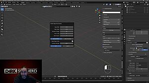 scéna#3 pre Video: Stage 1 walkthrough of D4Rkshepherd's introduction animation.3D cartoon