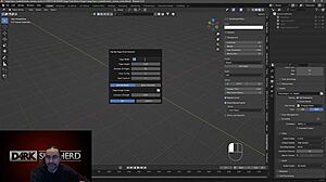 scéna#4 pre Video: Stage 1 walkthrough of D4Rkshepherd's introduction animation.3D cartoon