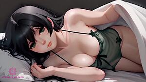 Scena#1 za Posnetek: Close-up POV AI.3D of big tits and cum on them
