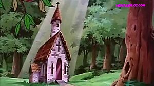 Cena#2 para vídeo: Red Riding Hood's wild gangbang in the Queen's castle