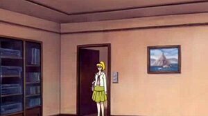 Escena#1 para video: A blonde animated adult film actress with ejected tits ‘playfully’ suffers the touch of the dominant side of her love-interest