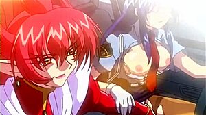 مشهد#2 للفيديو: Cutie redheads in belts and collars for hentai in fantasy