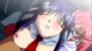مشهد#4 للفيديو: Cutie redheads in belts and collars for hentai in fantasy