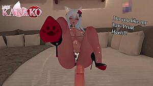 scene#2 for Videoer: Asian cosplayer satisfies her master’s wants with footjob and tan