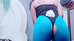 Tafereel#1 voor de video: Porn star unfathomable Latina provides raw kinky seductive masturbationDocs towering buck solo toying