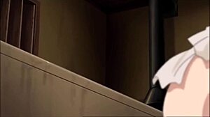Сцена#4 za video: Anime maid takes anal sex while in bath