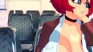 Faliyet alani, sahne#3 Video için: Feeling the wild ride with Dr. Maxine in this anime hentia animation video
