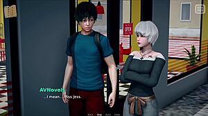 مشهد#3 للفيديو: Creature of my nightmare turns to my lover in a steamy adult cartoon