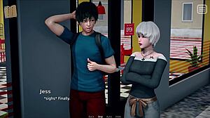 مشهد#4 للفيديو: Creature of my nightmare turns to my lover in a steamy adult cartoon